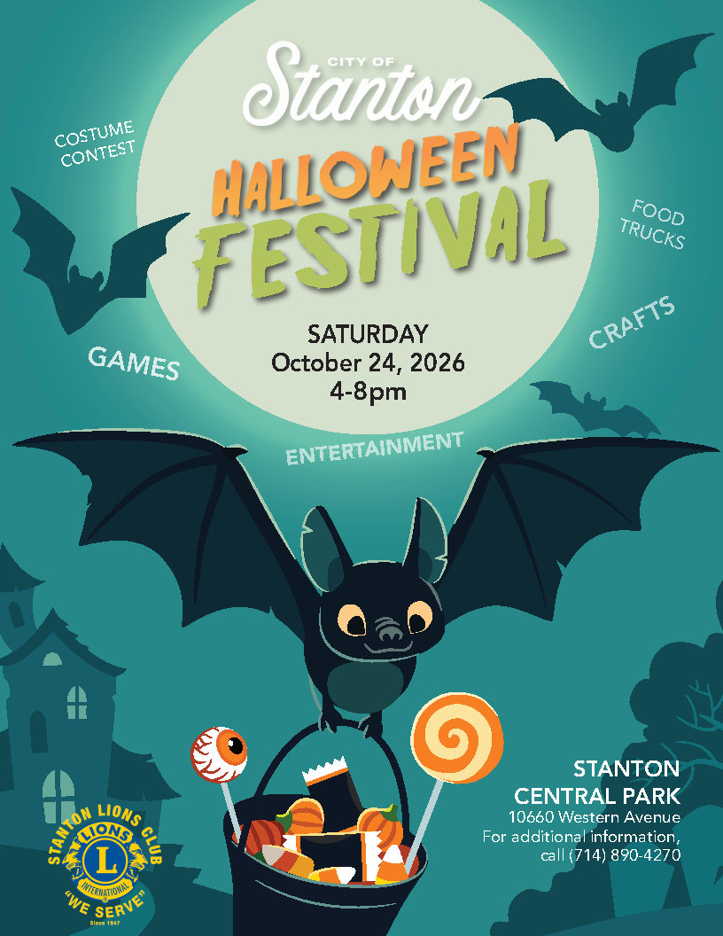 stanton halloween festival 2026 stanton lions