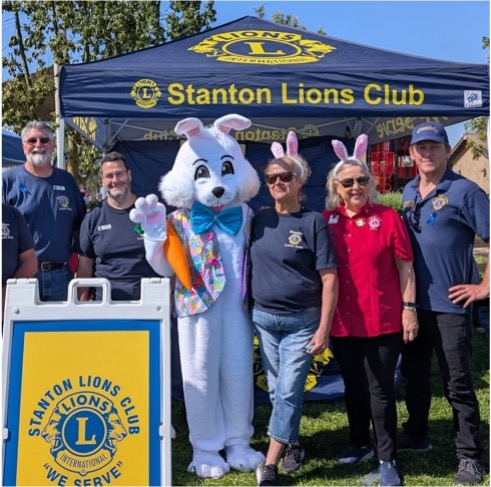 Stanton Lions Club Easter Booth